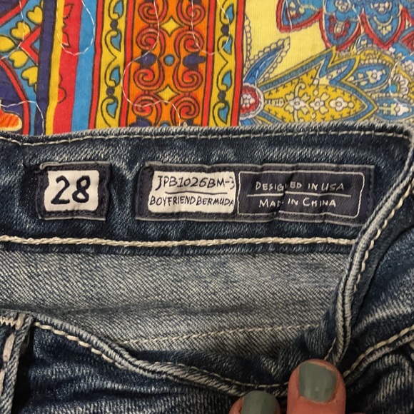 Miss Me jeans Bermuda Sz 28 - Picture 4 of 4